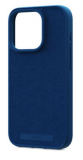 Etui do iPhone 15 Pro Njord Suede MagSafe - niebieskie