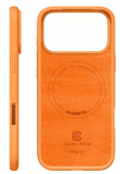 Etui do iPhone 17 Pro Crong Color MAG Cover pomarańczowe
