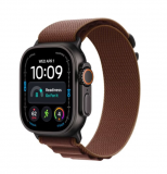 Apple Watch Ultra 4 49mm czarny Alpine burgundy L