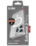 Etui do iPhone 15 Pro SBS Extreme 3 Mag MagSafe clear