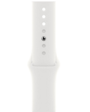 Pasek do Apple Watch 42/45mm Silicone - biały