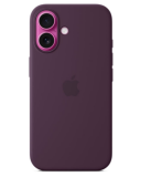Apple Etui do iPhone 16 Silicone MagSafe - Plum