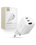 Ładowarka sieciowa Tech-Protect NCA100W-GAN-AVS 3 port biała PD 100W/QC3.0