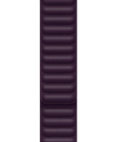 Apple Pasek 45 skórzany w kolorze Ciemna wiśnia rozmiar M/L - fioletowy