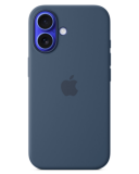 Apple Etui do iPhone 16 Silicone MagSafe - Denim