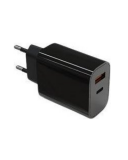 Ładowarka sieciowa TB 2x3A USB C + USB A 20W Power Delivery czarna