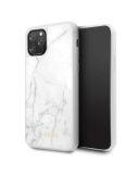 Etui do iPhone 11 Pro Guess Marble białe