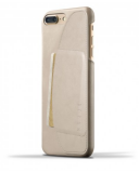 Etui do iPhone 7/8 Plus Mujjo Leather Wallet - szampańskie