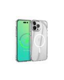 Etui do iPhone 14 Pro eSTUFF Magnetic Hybrid - Przeźroczyste