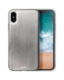 Etui do iPhone X Laut Huex Metallics - srebrne