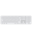 Klawiatura Apple Magic Keyboard z Touch ID Bezprzewodowa Biało-srebrna