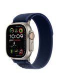 Apple Watch Ultra 2 49mm + Cellular tytan z opaską Trail w kolorze niebieskim - M/L