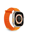Pasek do Apple Watch 44/45mm Puro Extreme nylon - pomarańczowy