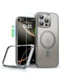 Etui do iPhone 16 Pro Max ESR Classic Pro Set Halolock MagSafe Frosted grey