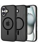 Etui do iPhone 16 Tech-Protect MagMat MagSafe matte black - czarne