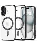 Etui do iPhone 16 Tech-Protect MagFlex MagSafe shiny black - przezroczyste