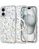 Etui do iPhone 16 Tech-Protect MagMood MagSafe spring flowers - przezroczyste