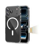Etui do iPhone 17 Pro Max Tech-Protect Flexair Hybrid CC MagSage clear