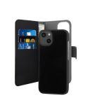 Etui do iPhone 13 mini PURO Wallet Detachable 2w1 - czarne