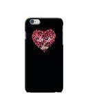 Etui do iPhone 6 Plus/6s Plus Liu Jo Black Heart Hard Case - czarne