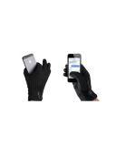Skórzane rękawiczki Mujjo Leather Crochet Touchscreen Gloves 7.5