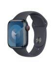 Apple Watch S9 45mm aluminium + Cellular w kolorze pnocy z paskiem sportowym w kolorze pnocy - S/M