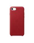 Etui do iPhone SE 2020 Apple Leather Case - czerwone