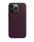 Apple Etui do iPhone 13 Pro Leather Case -  Dark Cherry