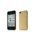 Etui do iPhone 4/4S Belkin Carbon Fiber Surface - złote