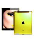 Plecki new iPad/iPad2 PURO Crystal Fluo - żółte